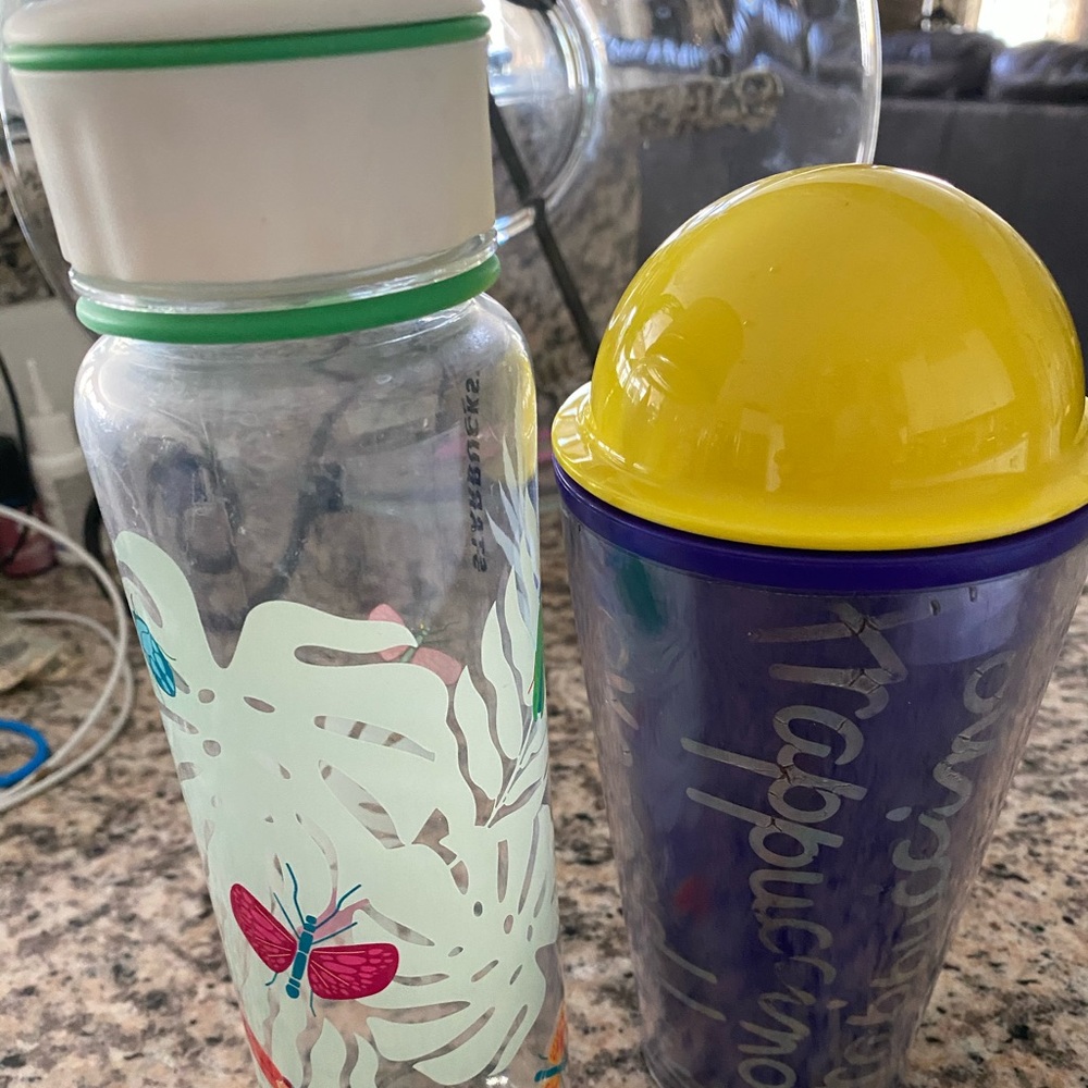 Starbucks cups